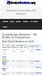 Mobile Screenshot of brokerreviews.org